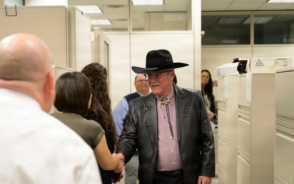 SAF/FM Visits Tinker Air Force Base