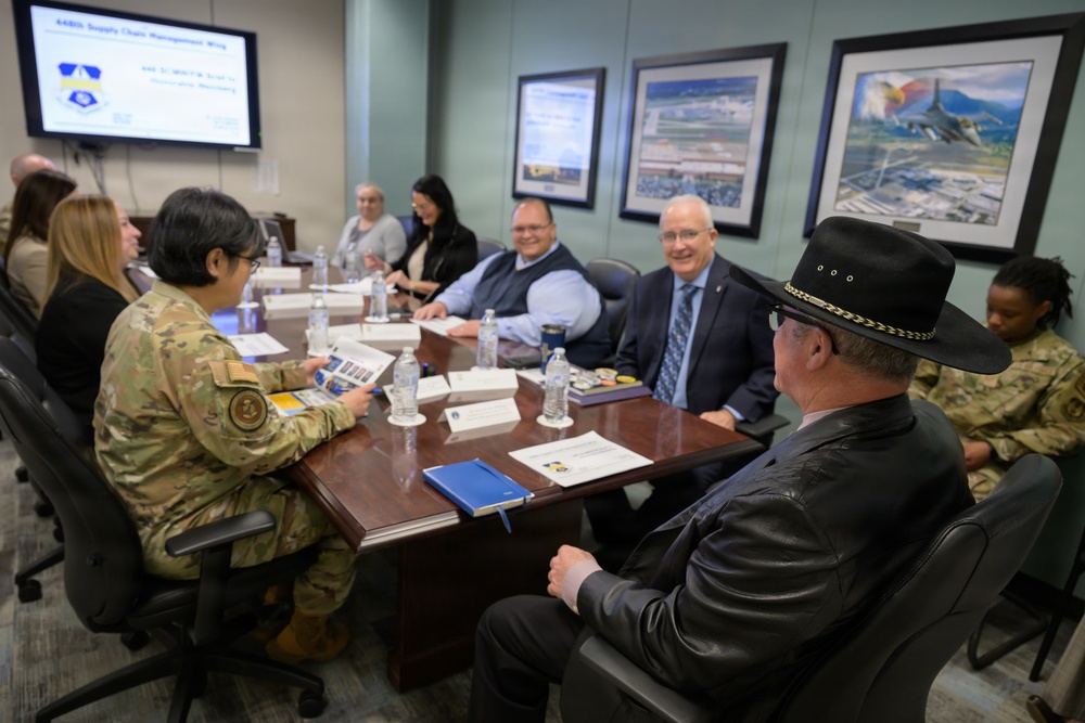 SAF/FM Visits Tinker Air Force Base