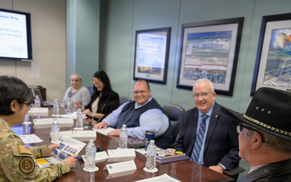 SAF/FM Visits Tinker Air Force Base