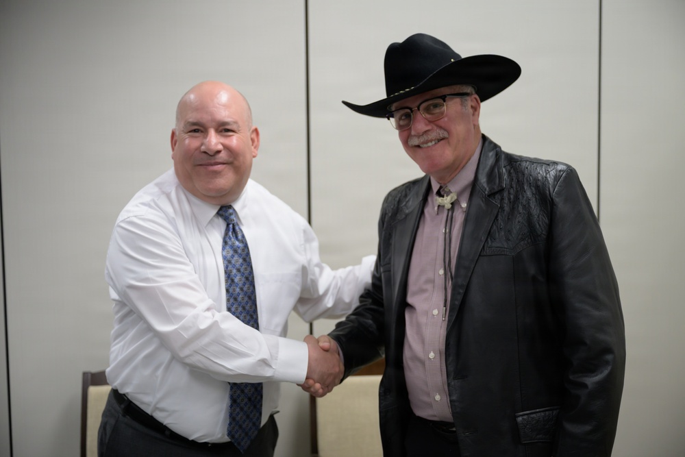 SAF/FM Visits Tinker Air Force Base