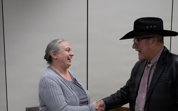 SAF/FM Visits Tinker Air Force Base