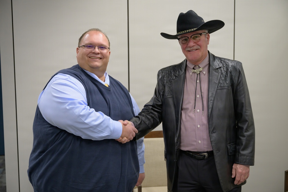 SAF/FM Visits Tinker Air Force Base