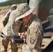 101st MFRC Soldier operates handheld drone conroller