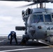 HSC-23 flies aboard USS John P. Murtha for Artemis II recovery