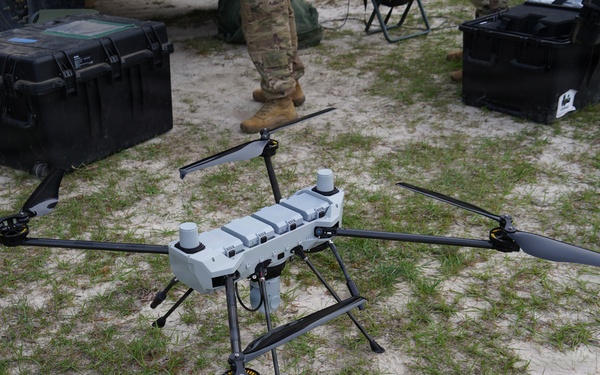 101st employs C-100 Drone at JRTC to Observe Artillery Impacts