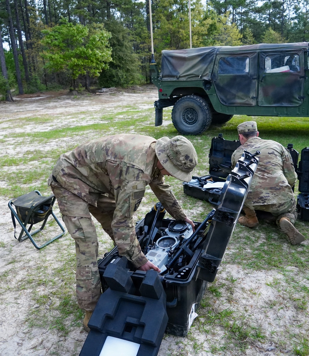 101st Employ C100 Drone at JRTC to Observe Artillery Impacts