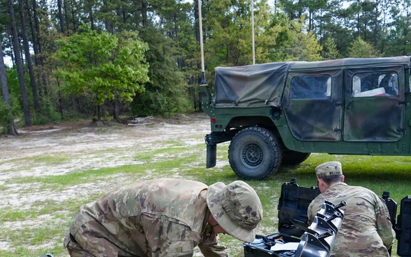 101st Employ C100 Drone at JRTC to Observe Artillery Impacts