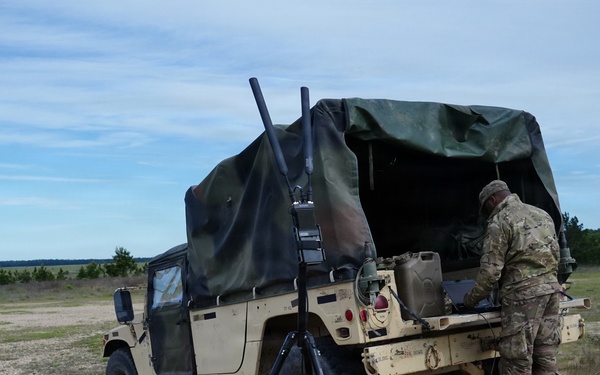 101st MFRC Soldiers Operate Mobile Command Flight Station