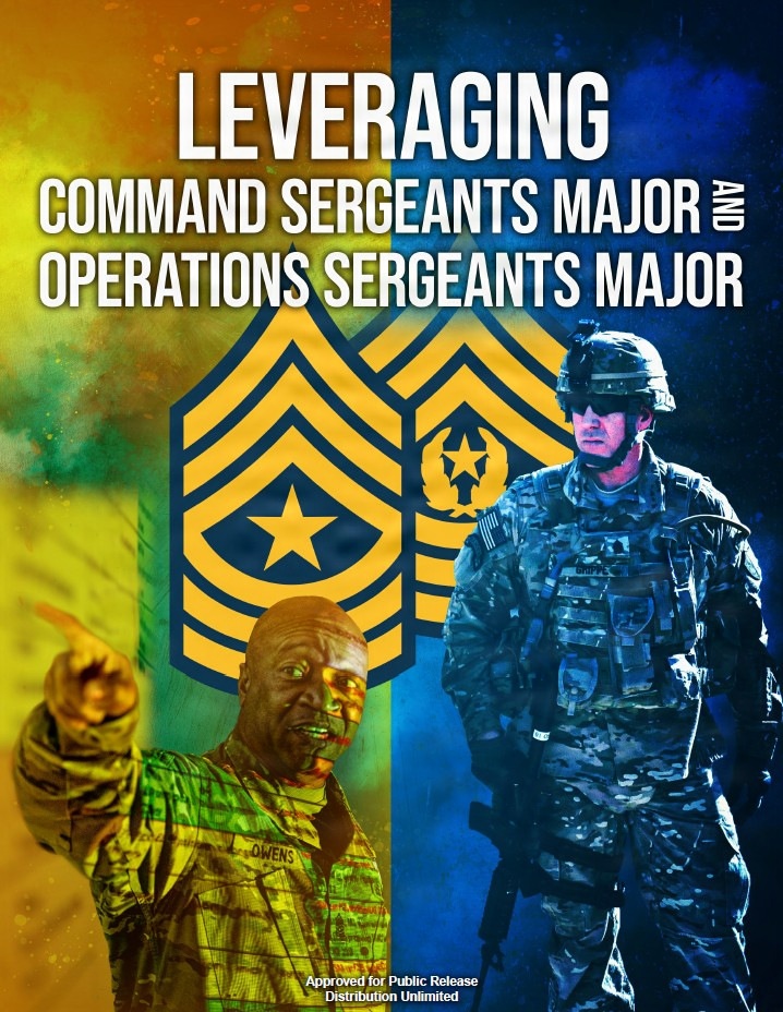 Cover for Leveraging Command Sergeants Major and Operations Sergeants Major