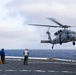 HSC-23 flies aboard USS John P. Murtha for Artemis II recovery