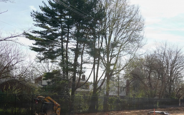 Construction continues at the site of the Louisvile VA Medical Center April 1, 2026