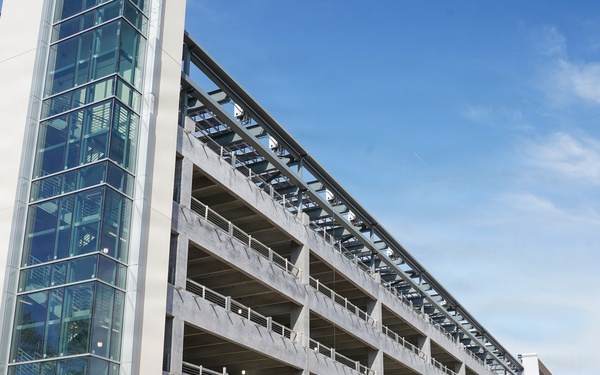 Construction continues at the site of the Louisvile VA Medical Center April 1, 2026