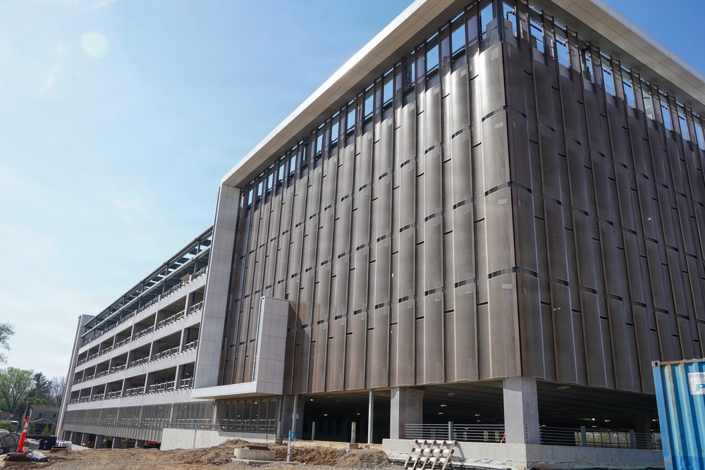 Construction continues at the site of the Louisvile VA Medical Center April 1, 2026
