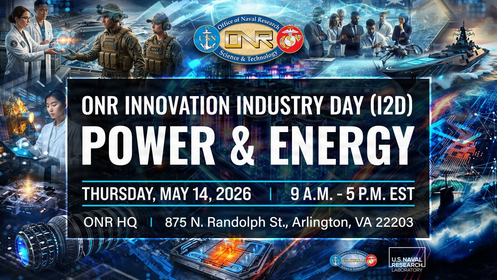 Power Moves: ONR to Host Innovation Industry Day Event on May 14