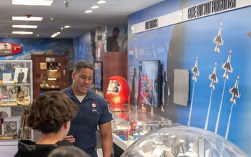 Nellis AFB welcomes foster kids for Airman for a Day tour