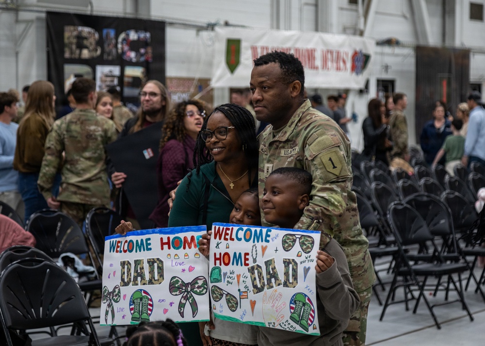 1st Armored Brigade Combat Team Redeployment Ceremony