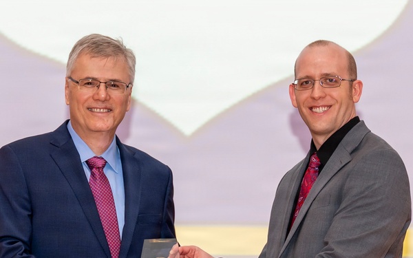 SecAF presents Harold Brown Award to NASIC researcher