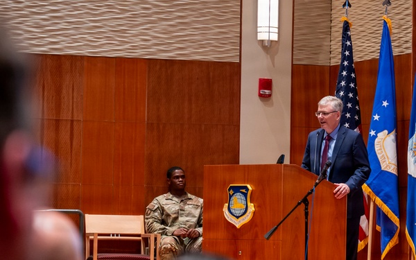 SecAF presents Harold Brown Award to NASIC researcher