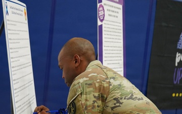 Command Sgt. Major Kenyon Simmons Signs Proclamation