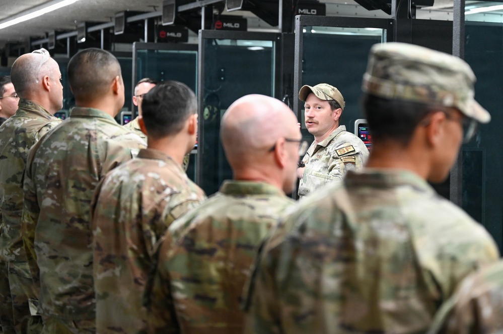 Airmen Test Their Aim During German Armed Forces Proficiency Badge Assessment