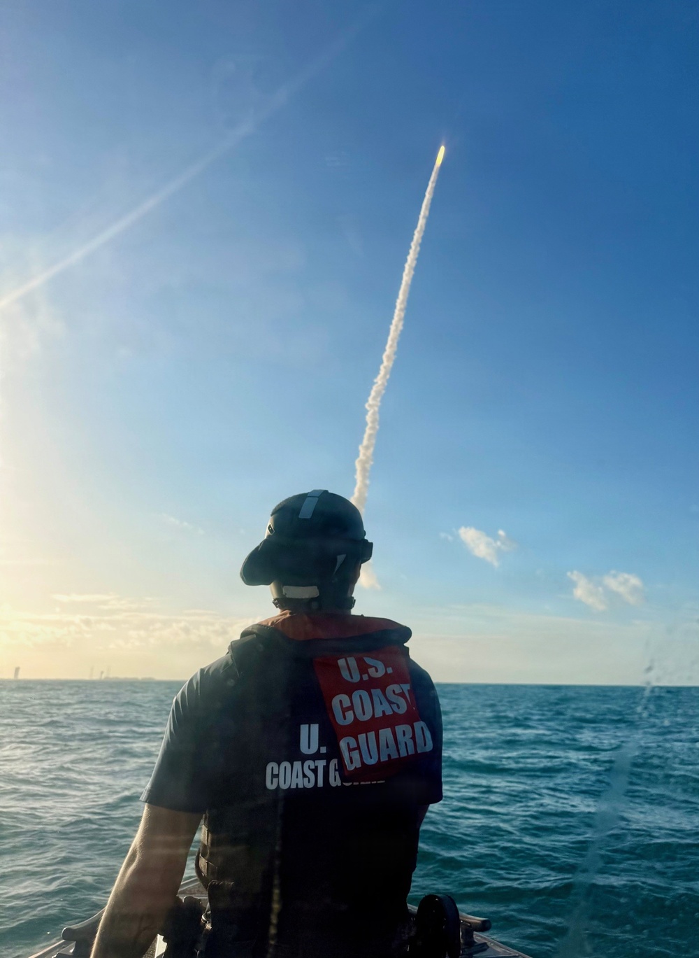 Coast Guard supports NASA Artemis II launch