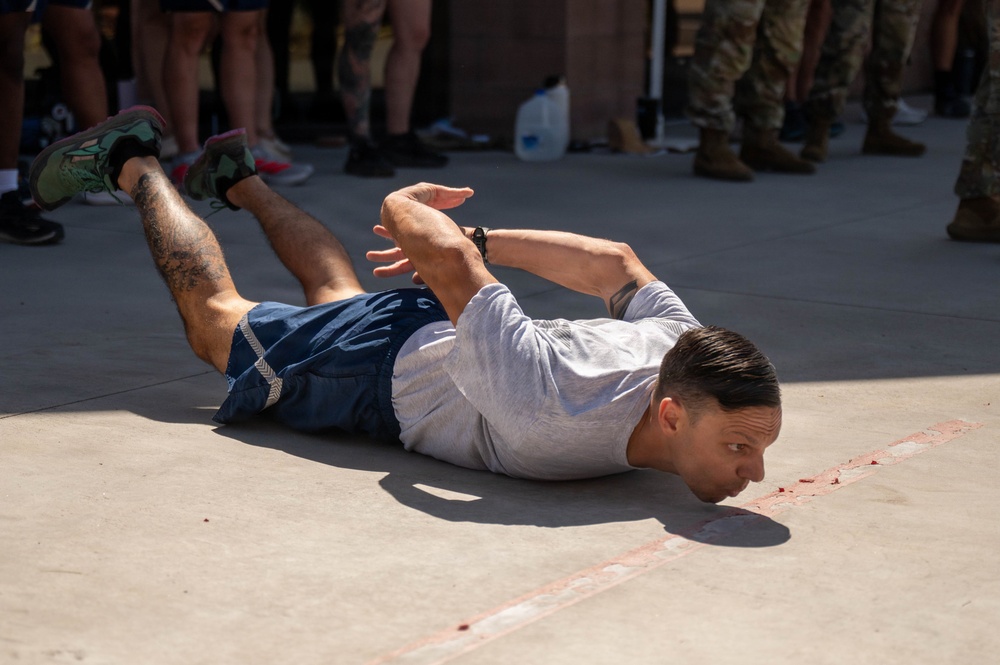 Airmen Display Agility During German Armed Forces Proficiency Badge Assessment