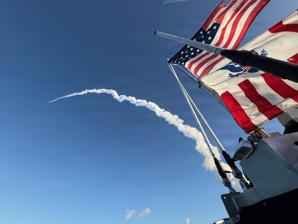 Coast Guard supports NASA Artemis II launch