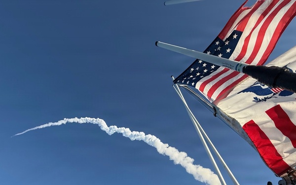 Coast Guard supports NASA Artemis II launch