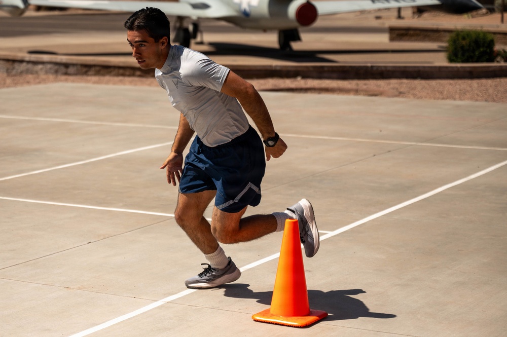 Airmen Display Agility During German Armed Forces Proficiency Badge Assessment