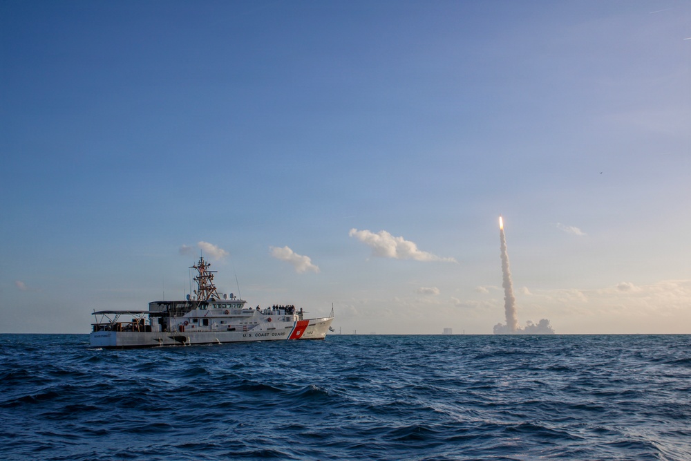 Coast Guard supports NASA Artemis II launch