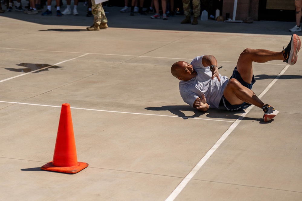 Airmen Display Agility During German Armed Forces Proficiency Badge Assessment