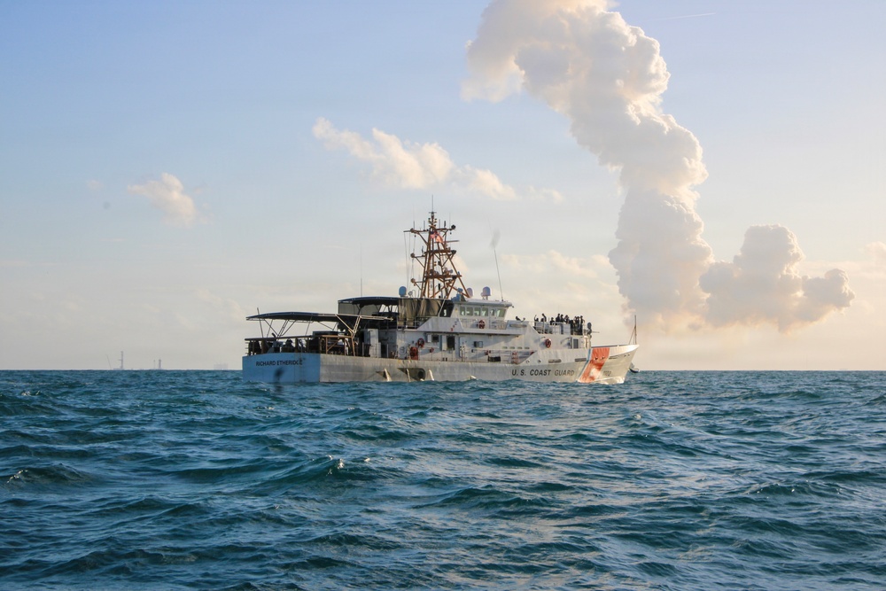 Coast Guard supports NASA Artemis II launch