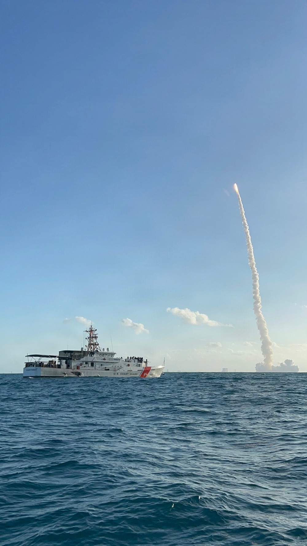 Coast Guard supports NASA Artemis II launch