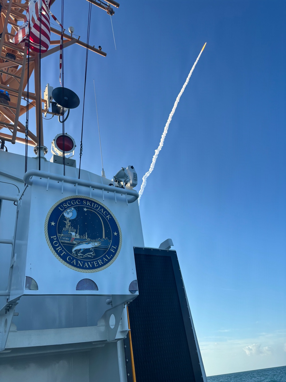 Coast Guard supports NASA Artemis II launch