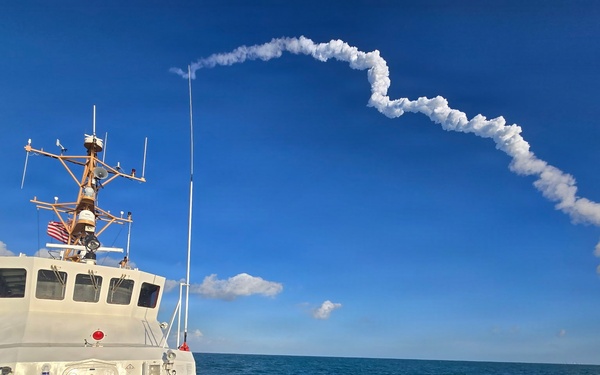Coast Guard supports NASA Artemis II launch