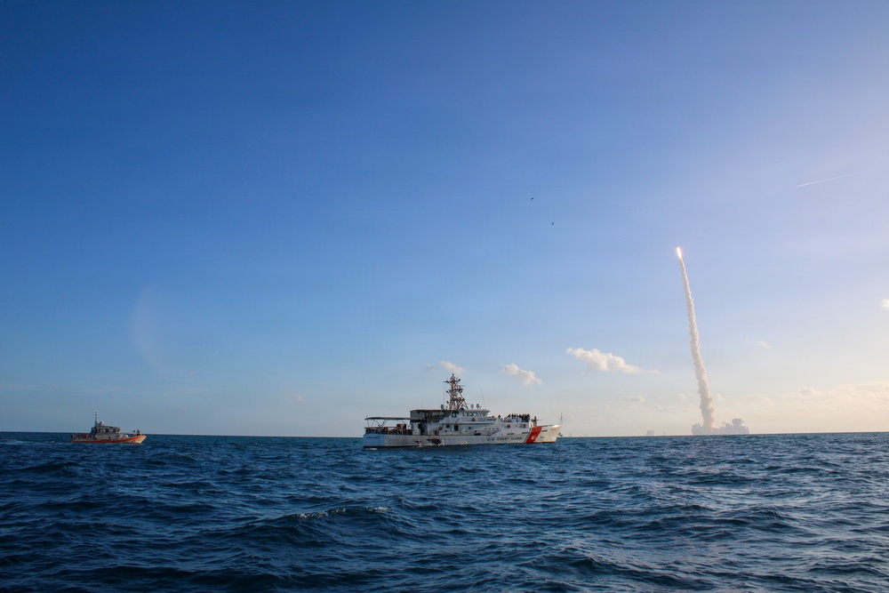 Coast Guard supports NASA Artemis II launch