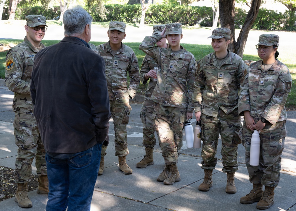 UC Berkeley ROTC cadets visit Travis AFB