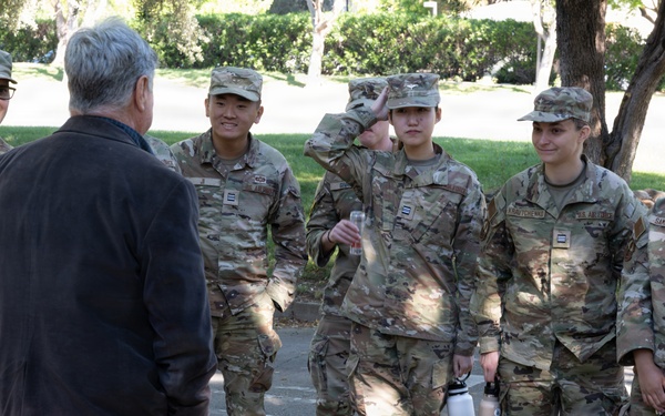 UC Berkeley ROTC cadets visit Travis AFB