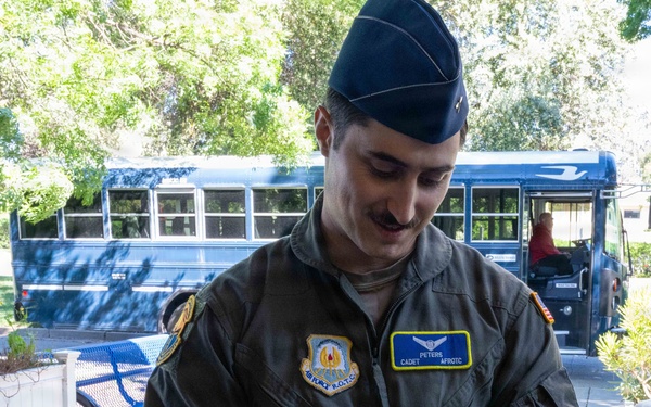 UC Berkeley ROTC cadets visit Travis AFB