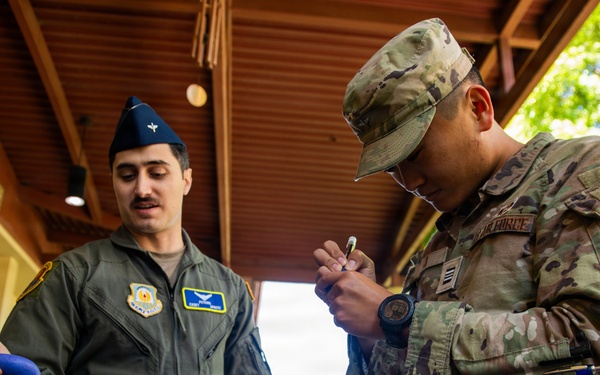 UC Berkeley ROTC cadets visit Travis AFB