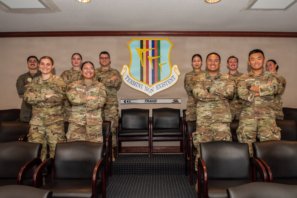 UC Berkeley ROTC cadets visit Travis AFB