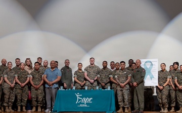MCAS Miramar Sexual Assault Awareness and Prevention Month Proclamation Signing