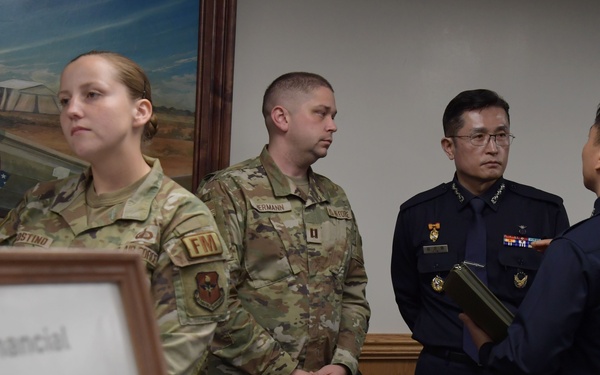 Royal Korean Air Force DV visit