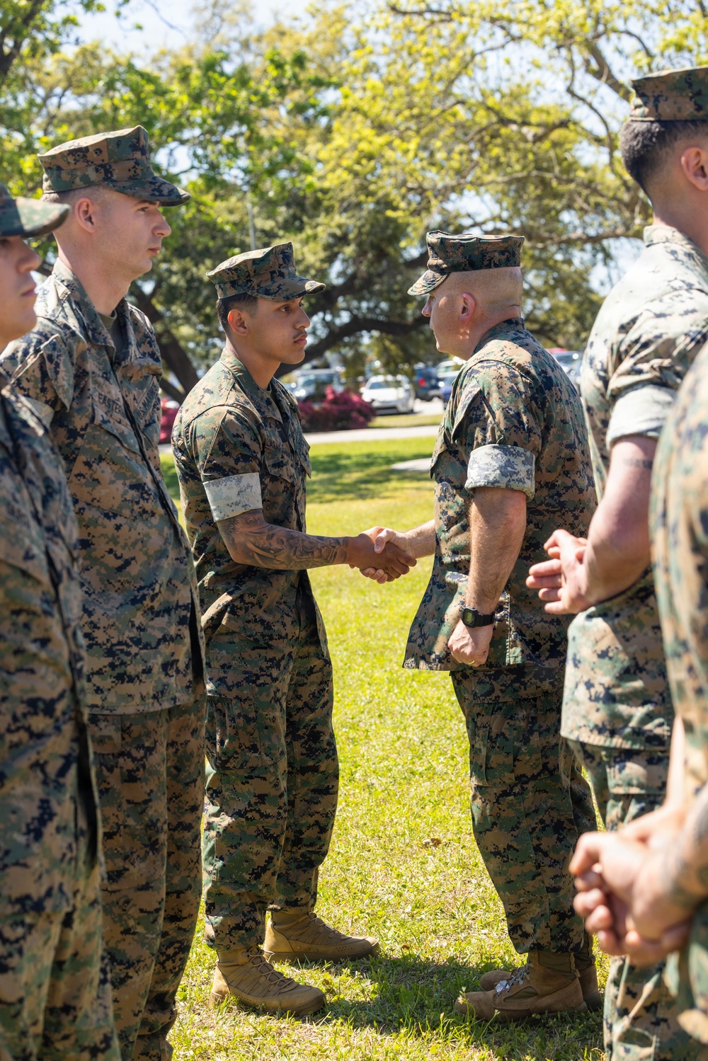 Rifle Squad Competition Recognition Ceremony