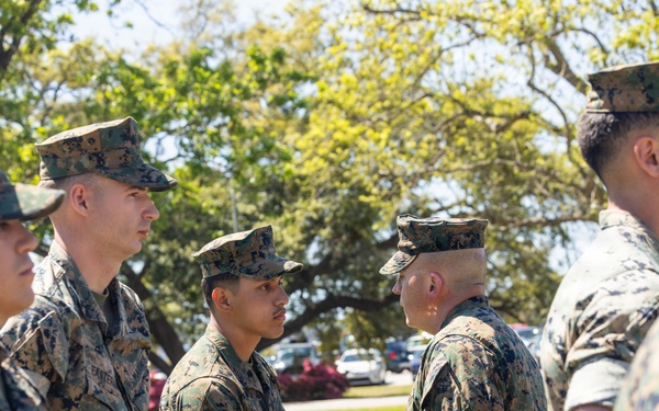 Rifle Squad Competition Recognition Ceremony