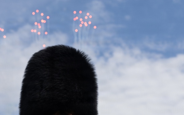 U.S. Army Ceremonial Band performs at Nationals Park Opening Day