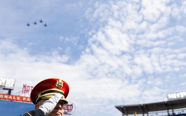 U.S. Army Ceremonial Band performs at Nationals Park Opening Day