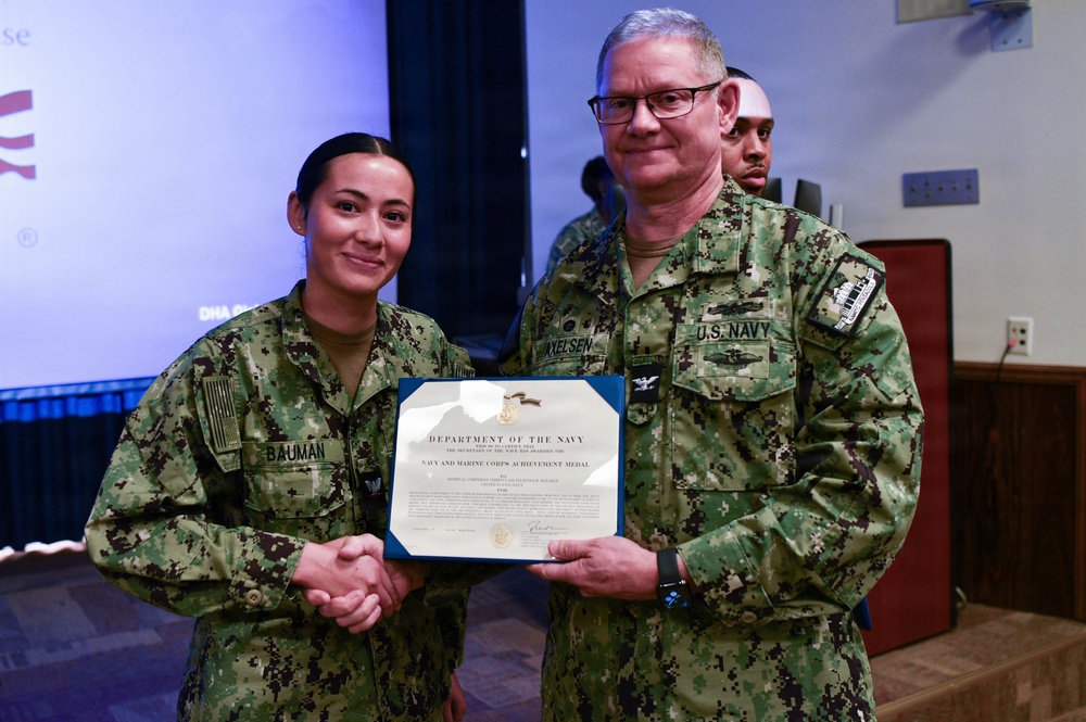 Navy Medicine Readiness and Training Command Pensacola held an Award Ceremony on March 13, 2026