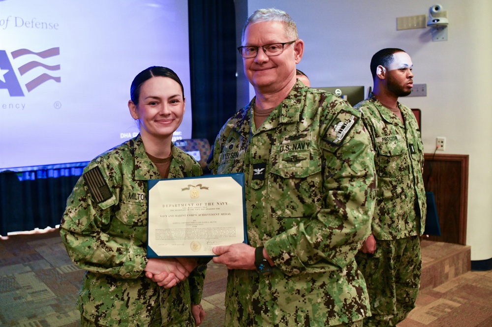 Navy Medicine Readiness and Training Command Pensacola held an Award Ceremony on March 13, 2026