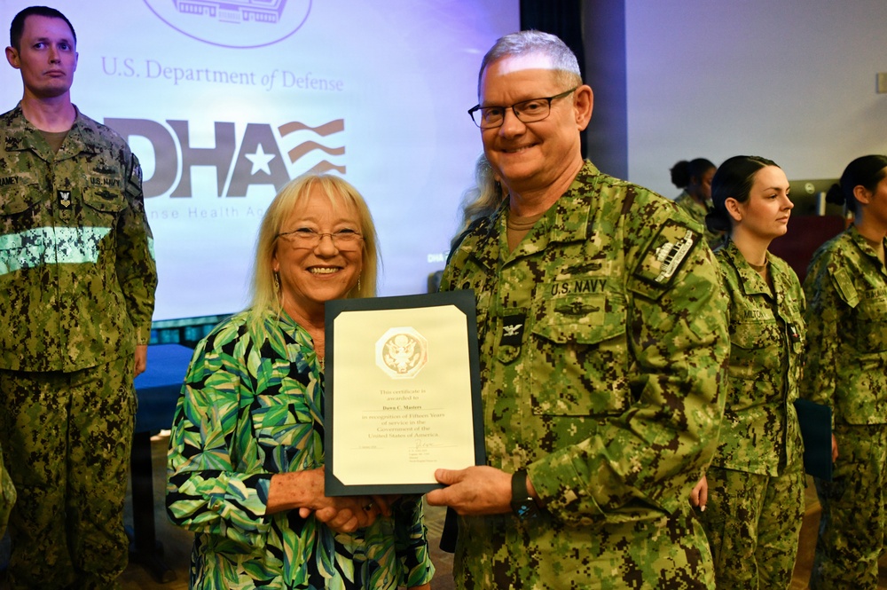 Navy Medicine Readiness and Training Command Pensacola held an Award Ceremony on March 13, 2026